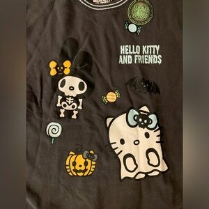 Hello Kitty and Friends Black Halloween Sweatshirt
